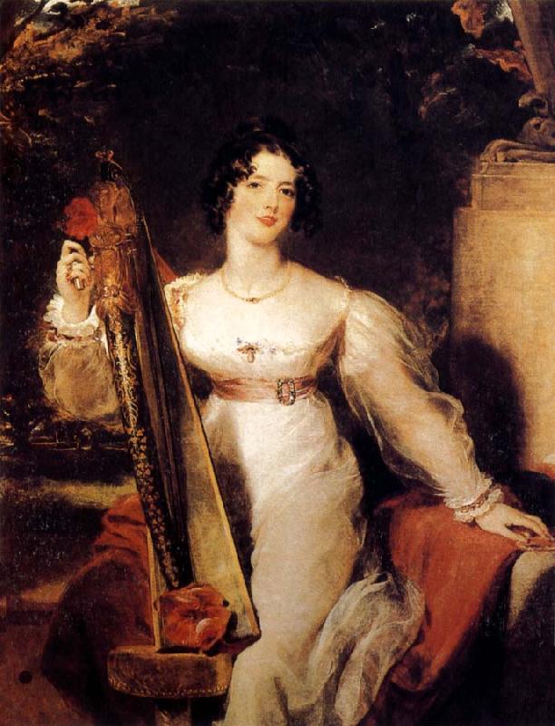 Sir Thomas Lawrence Portrait of Lady Elizabeth Conyngham china oil painting image